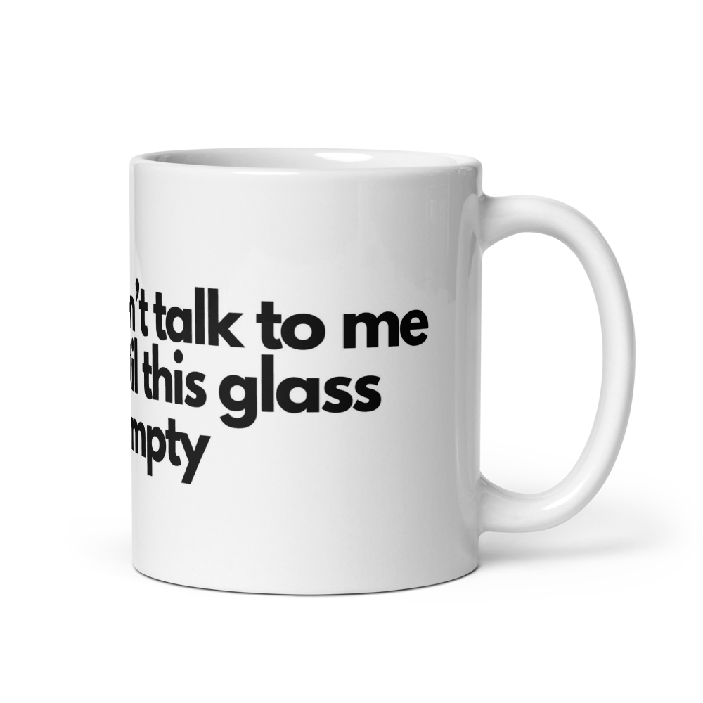 Morgenmuffel-Tasse „Don’t talk to me“ – Dein Statement für den Frühstückstisch | Schlucksachen
