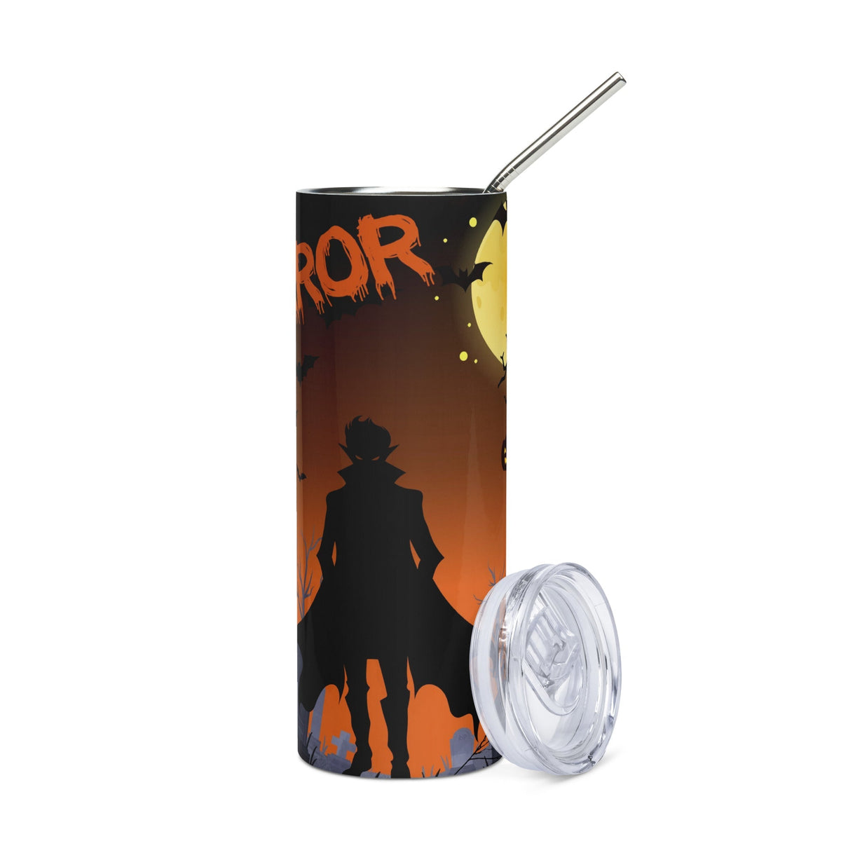 Halloween Tumbler & 3 gratis Freebies für die perfekte Gruselparty