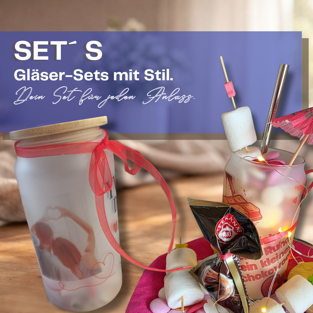 Set´s. Gläser-Sets mit Stil. Dein Set für jeden Anlass.