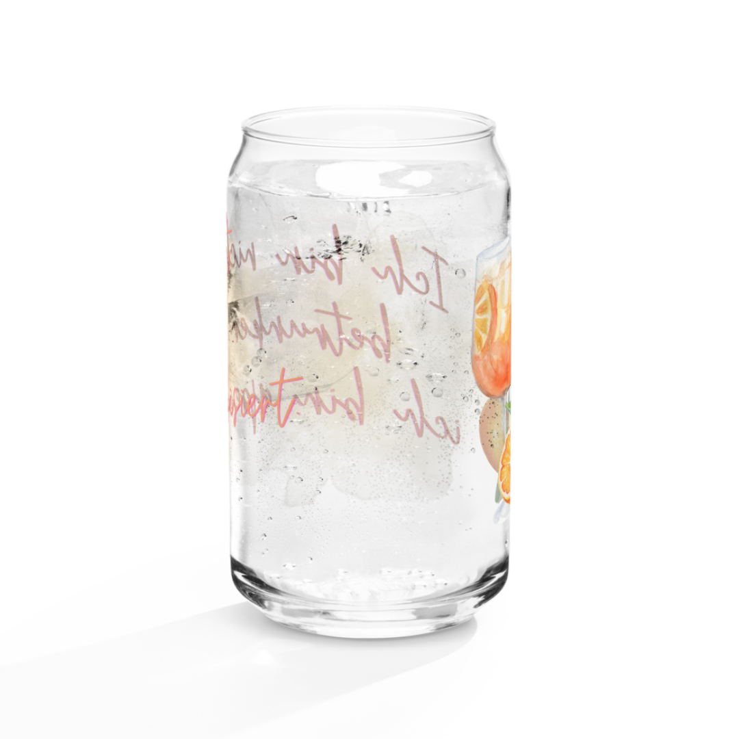 Aperol- Glas in Dosenform