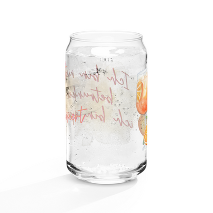 Aperol- Glas in Dosenform