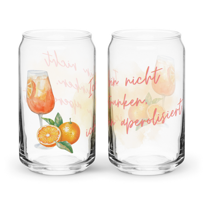Aperol- Glas in Dosenform