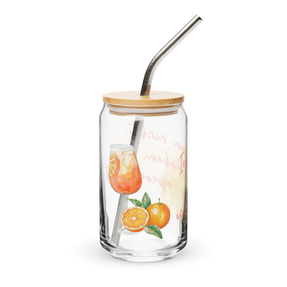 Aperol- Glas in Dosenform