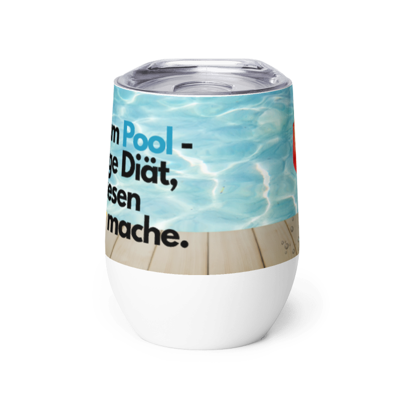 Aperol am Pool Weinbecher 355 ml – Dein stylischer Sommer-Begleiter
