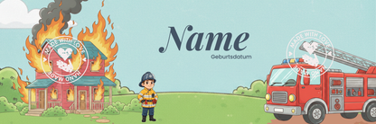 Personalisierte Spardose aus Keramik mit Namen & Geburtsdatum – Geschenk zur Geburt & Taufe