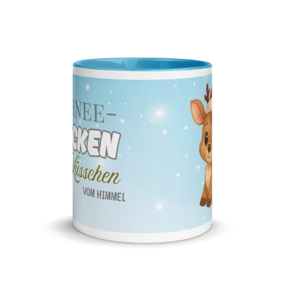 Tasse Rentier "Schneeflocken sind Küsschen vom Himmel"