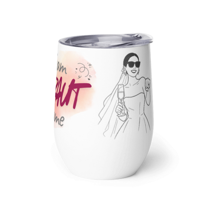 Personalisierter Weinbecher "Team Braut" – Das perfekte JGA-Accessoire