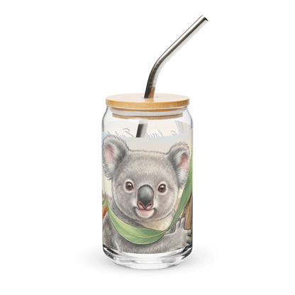 Trinkglas "Koala – Ein bisschen Eukalyptus, ganz viel Liebe"