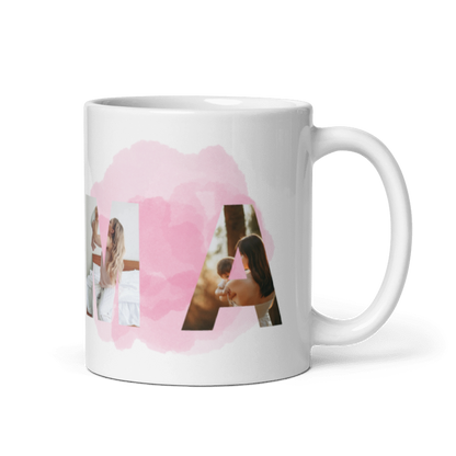 📸 Überrasche deine Superheldin! Gestalte die „Super Mama“ Tasse mit 4 persönlichen Fotos direkt im Schriftzug. Ein emotionales Unikat für den morgendlichen Kaffee. Jetzt bei Schlucksachen personalisieren und das perfekte Geschenk zum Muttertag sichern! ✨