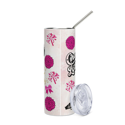 Tumbler „Cheerleader Vibes“ – Dein täglicher Motivations-Kick