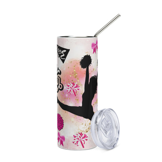 Tumbler „Cheerleader Vibes“ – Dein täglicher Motivations-Kick