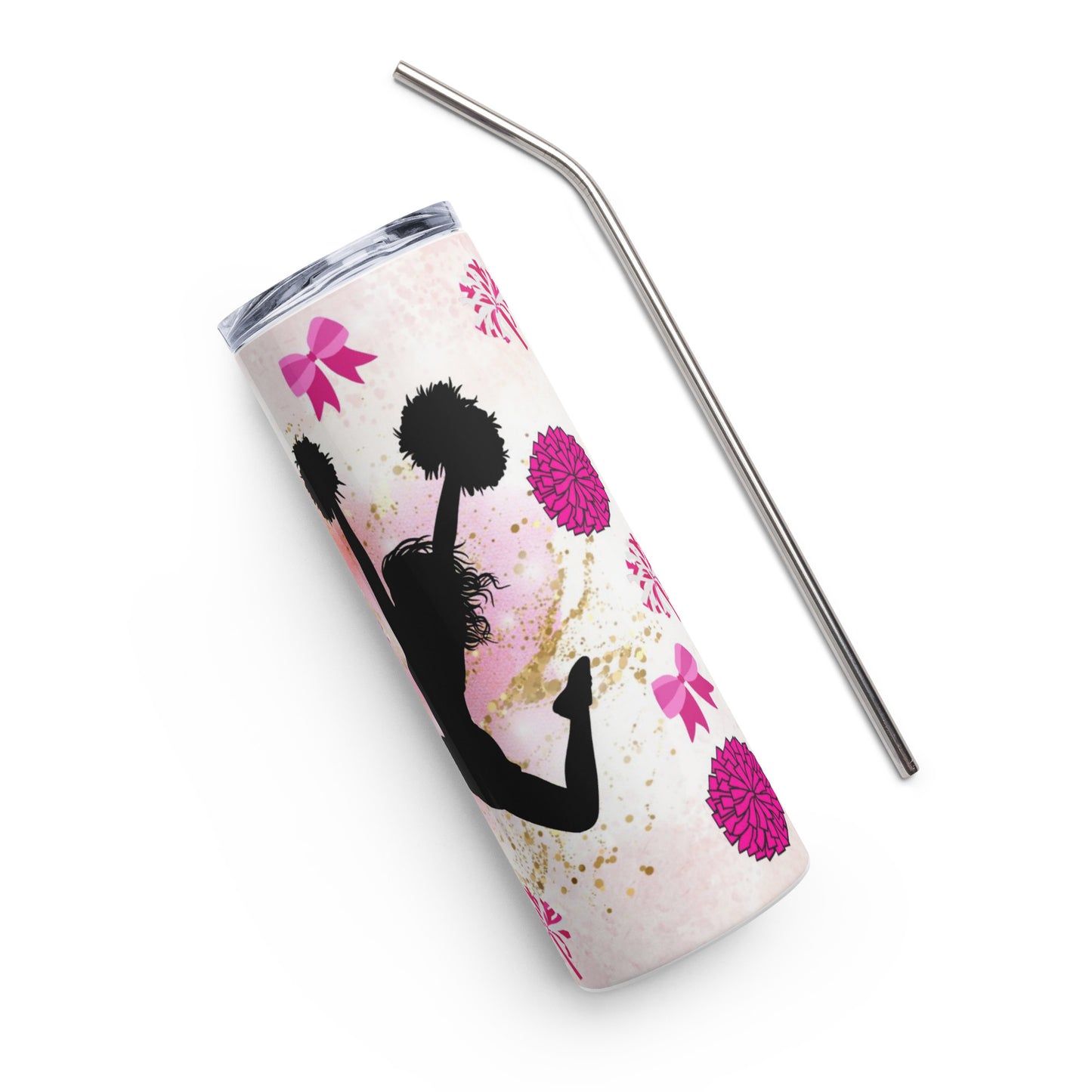 Tumbler „Cheerleader Vibes“ – Dein täglicher Motivations-Kick