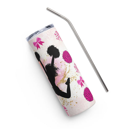 Tumbler „Cheerleader Vibes“ – Dein täglicher Motivations-Kick