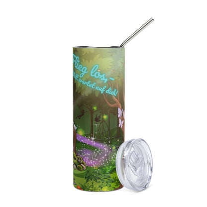 Tumbler „Flieg los kleine Fee“ – Magischer Begleiter