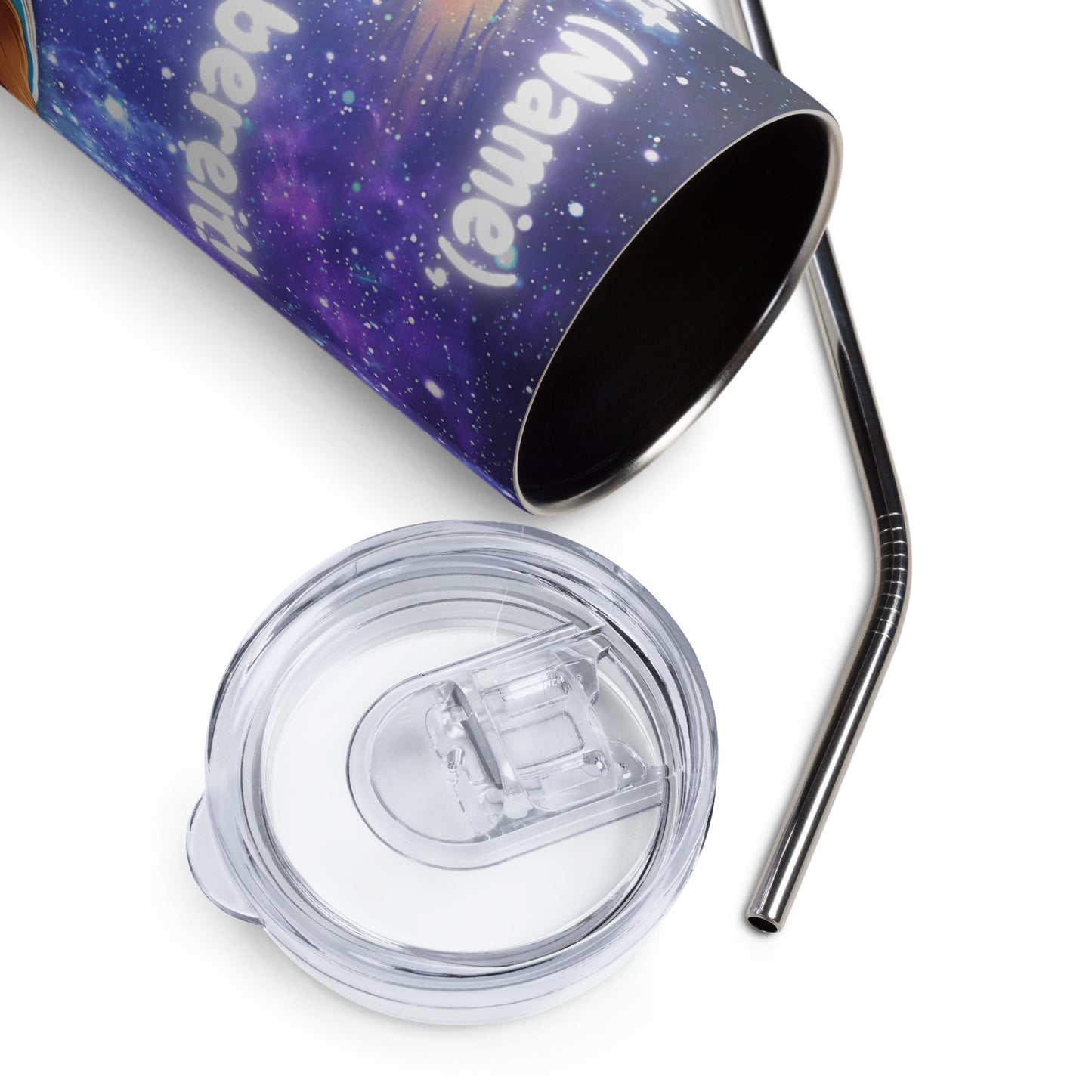 Tumbler „Weltraum-Abenteurer“ – Dein personalisierter Begleiter zu den Sternen