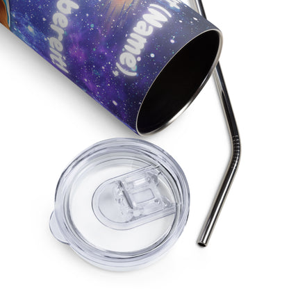 Tumbler „Weltraum-Abenteurer“ – Dein personalisierter Begleiter zu den Sternen