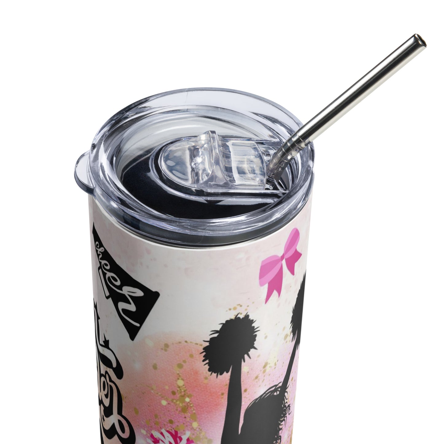 Tumbler „Cheerleader Vibes“ – Dein täglicher Motivations-Kick