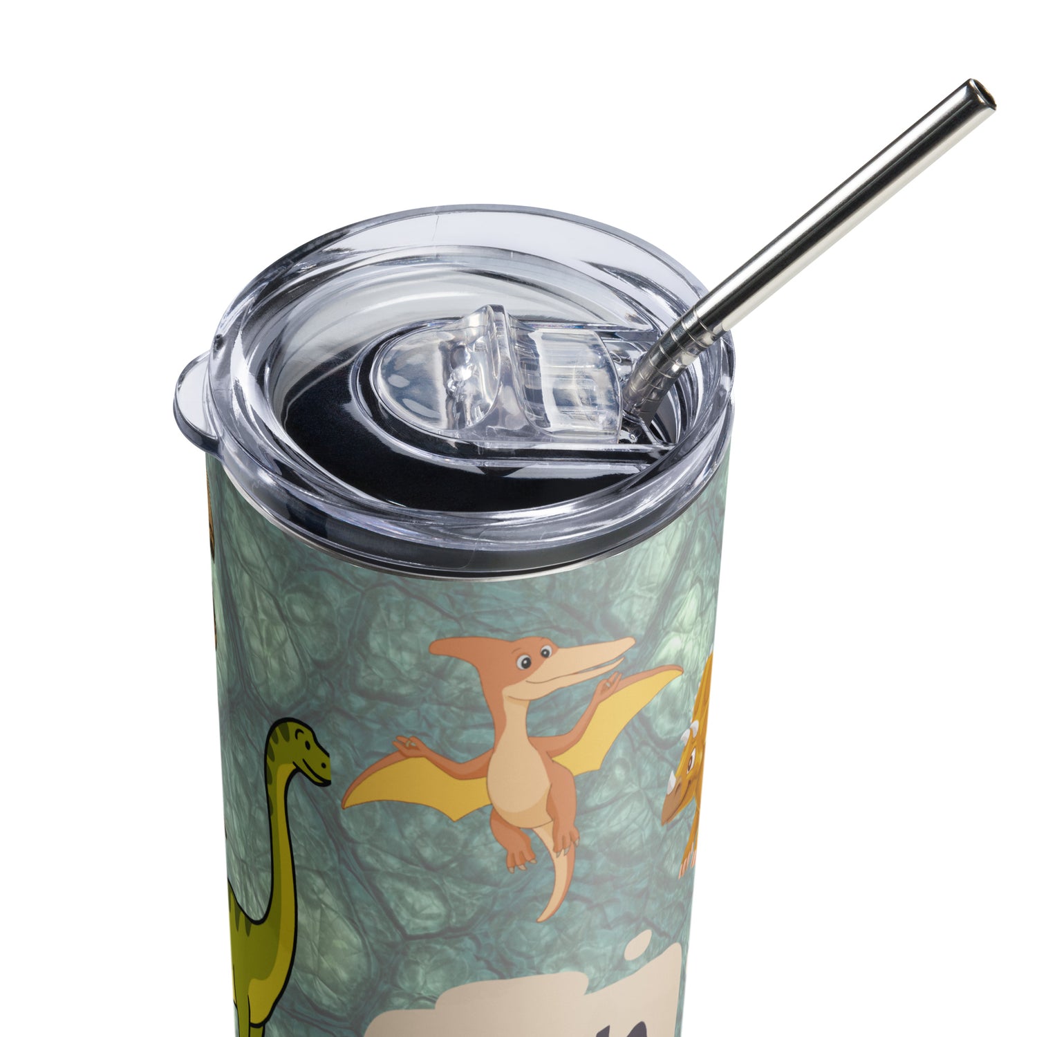 Tumbler „Dino-Abenteuer“ – Dein personalisierter Begleiter für kleine &amp; große Entdecker