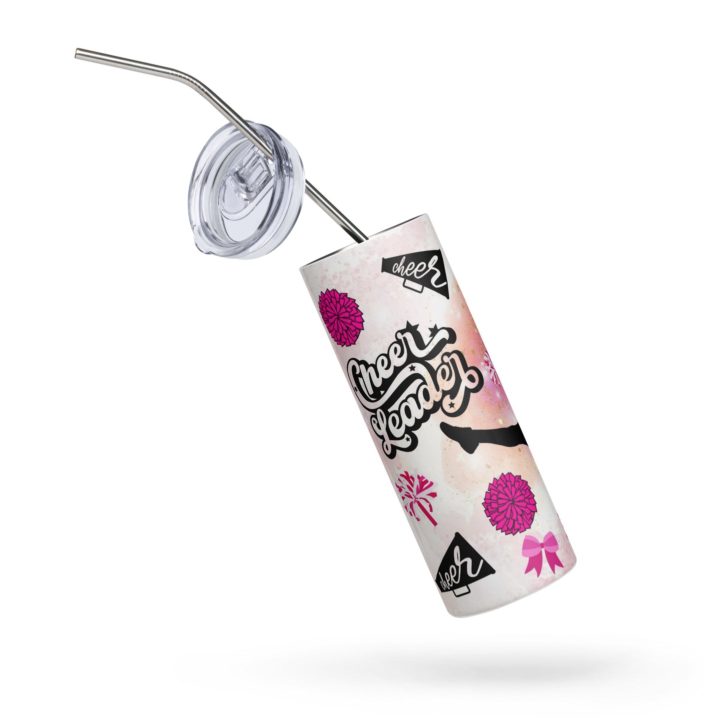 Tumbler „Cheerleader Vibes“ – Dein täglicher Motivations-Kick