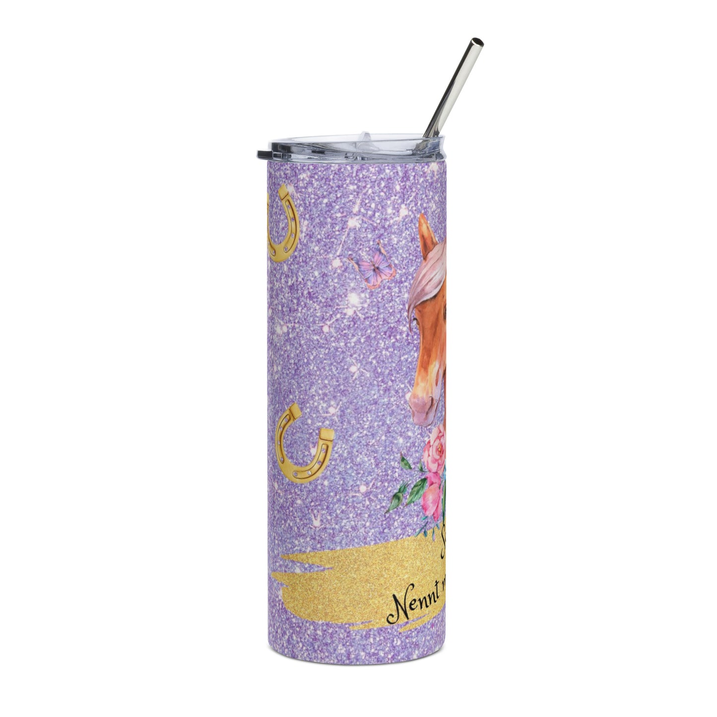 Tumbler Schmutz? Nennt man Reiterglitzer!