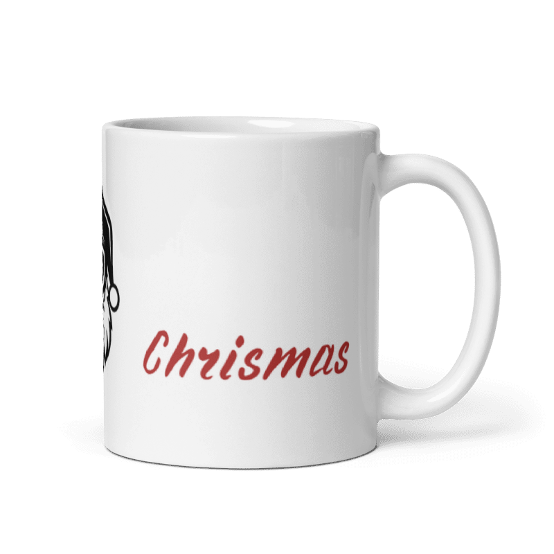Tasse „Merry Christmas“ – Weihnachtsmann mit Sonnenbrille