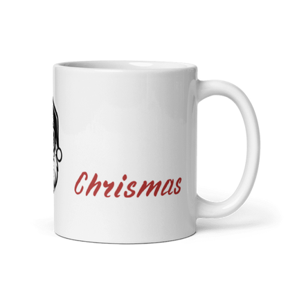 Tasse „Merry Christmas“ – Weihnachtsmann mit Sonnenbrille