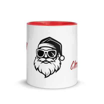 Tasse „Merry Christmas“ – Weihnachtsmann mit Sonnenbrille