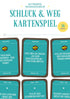 Vorschau des Schluck & Weg Kartenspiels von Schlucksachen mit 36 Karten zum Ausdrucken, inklusive Trinkspielen und Quizfragen für Partys.