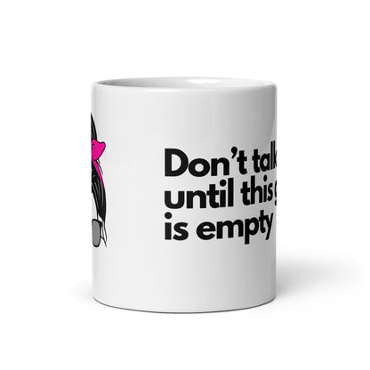 Morgenmuffel-Tasse „Don’t talk to me“ – Dein Statement für den Frühstückstisch | Schlucksachen