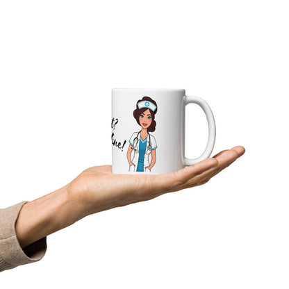 Kaffeetasse: "Schichtstart? Nur mit Bohne"