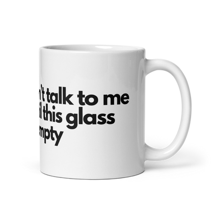 Morgenmuffel-Tasse „Don’t talk to me“ – Dein Statement für den Frühstückstisch | Schlucksachen