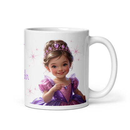 Personalisierte Tasse „Nicht stören, Prinzessin regiert“ – Ein märchenhaftes Geschenk