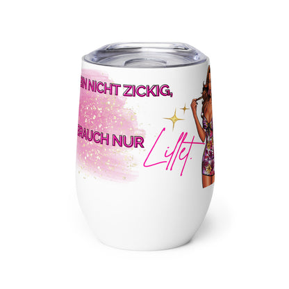 Weinbecher „Ich bin nicht zickig, ich brauch nur Lillet“ | Schlucksachen