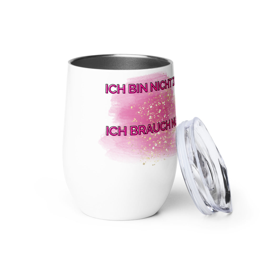 Weinbecher „Ich bin nicht zickig, ich brauch nur Lillet“ | Schlucksachen
